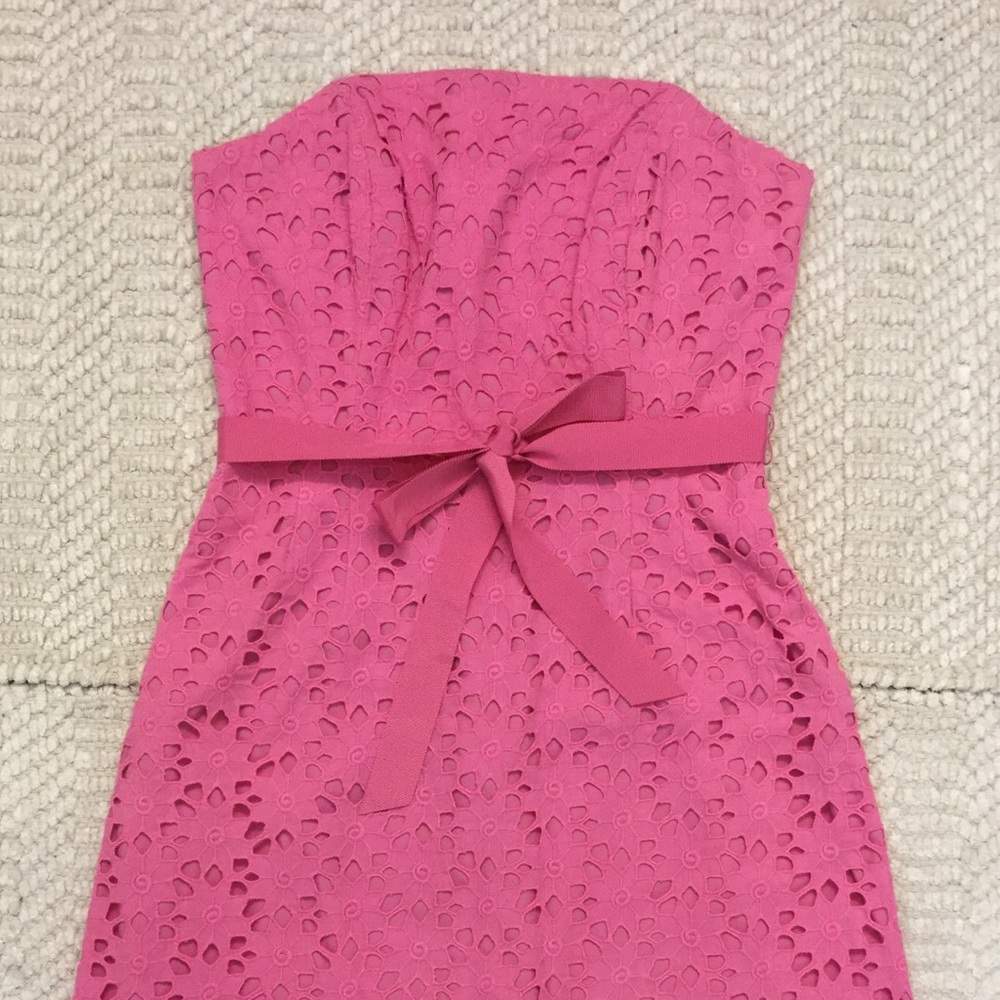 Lilly Pulitzer Pink Eyelet Dress